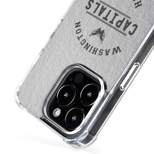 NHL Washington Capitals Black Text iPhone 16 Pro MagSafe Case